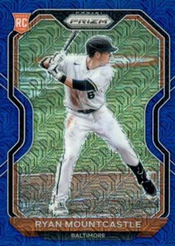 Ryan Mountcastle 2021 Prizm #131 Blue Mojo /199 Rookie RAW