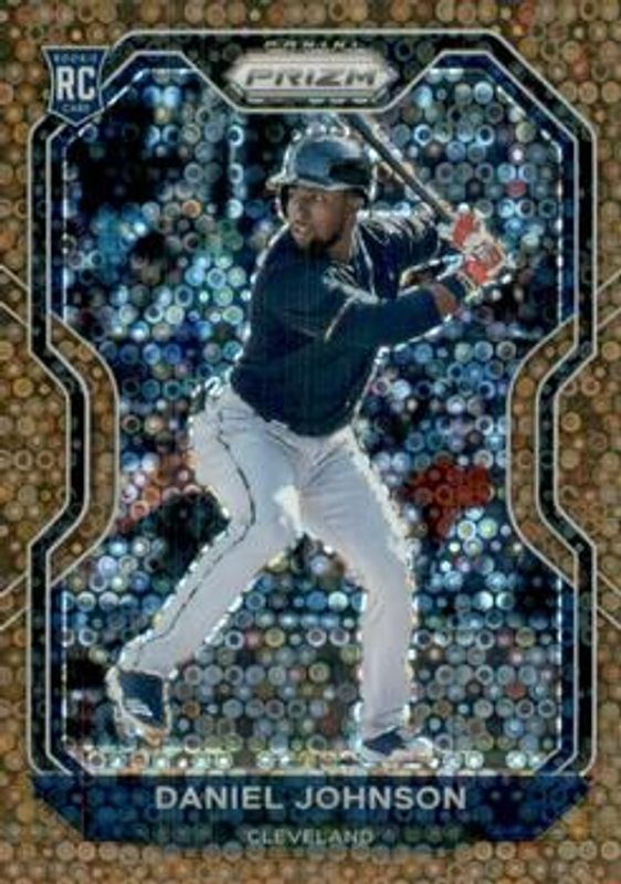 Daniel Johnson 2021 Prizm #170 Bronze Donut Circles /40 Rookie RAW