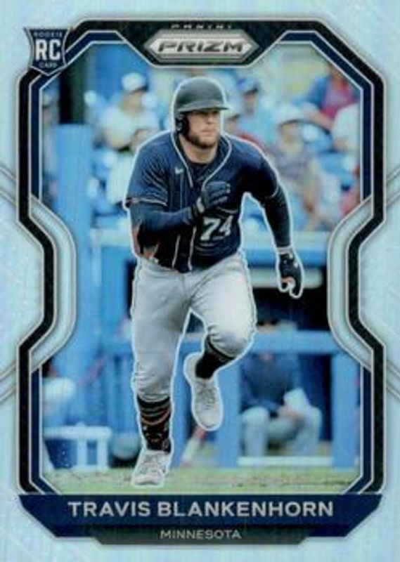 Travis Blankenhorn 2021 Prizm #122 Silver Rookie RAW
