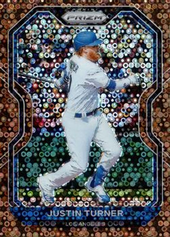 Justin Turner 2021 Prizm #5 Bronze Donut Circles /40 RAW