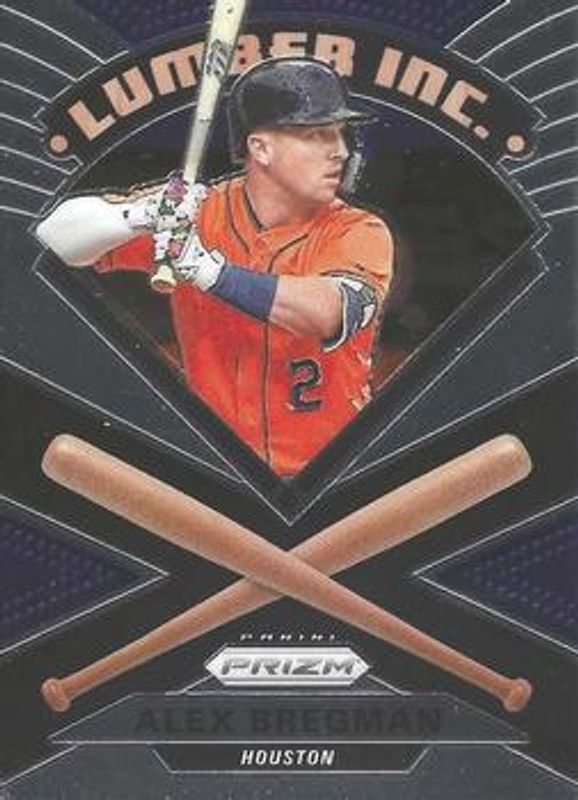 Alex Bregman 2020 Prizm #LI-3 Lumber Inc. RAW