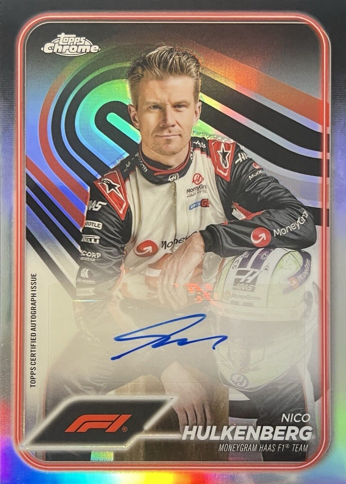 二十一の気球 ウィリアム・ペン・デュボア Nico Hulkenberg 2024 Topps Chrome Formula 1 #CAC-HUL Autographs