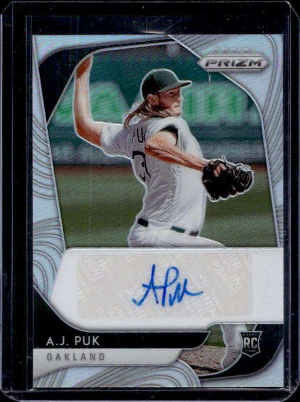 2020 Prizm #RA-AP Rookie Autographs - Silver