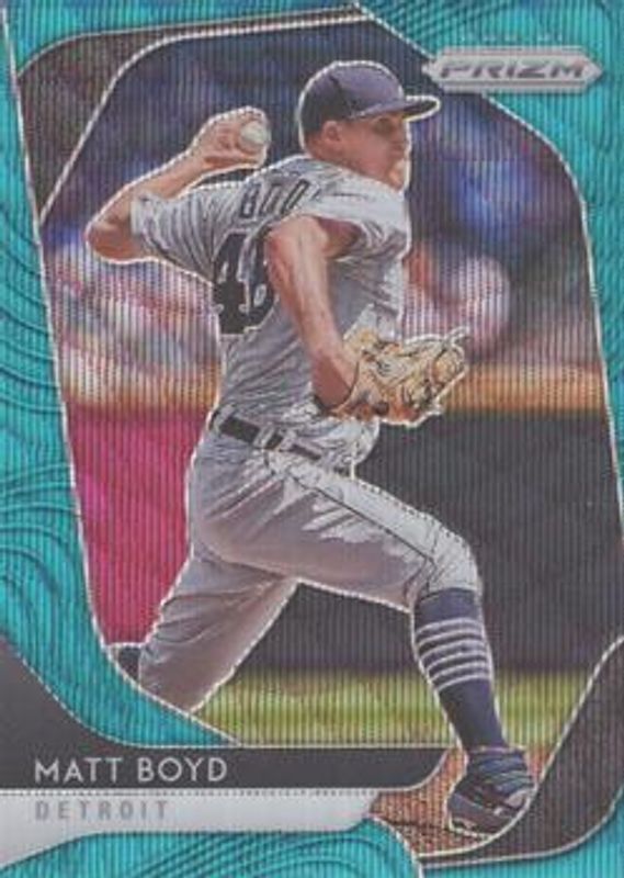 2020 Prizm #199 Teal Wave