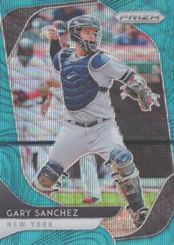 2020 Prizm #82 Teal Wave