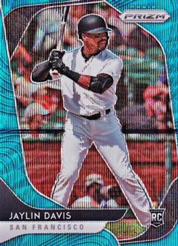 2020 Prizm #192 Teal Wave