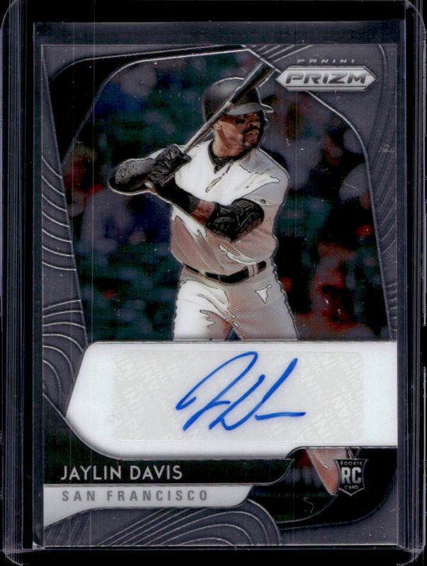 Jaylin Davis 2020 Prizm #RA-DA Rookie Autographs RAW