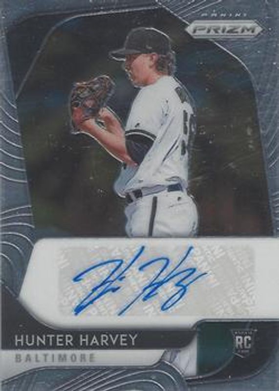 Hunter Harvey 2020 Prizm #RA-HH Rookie Autographs RAW