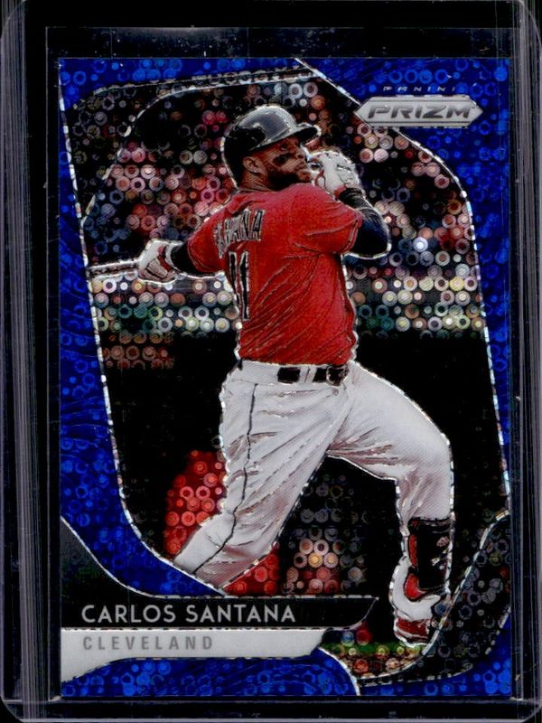 2020 Prizm #147 Blue Donut Circles /199