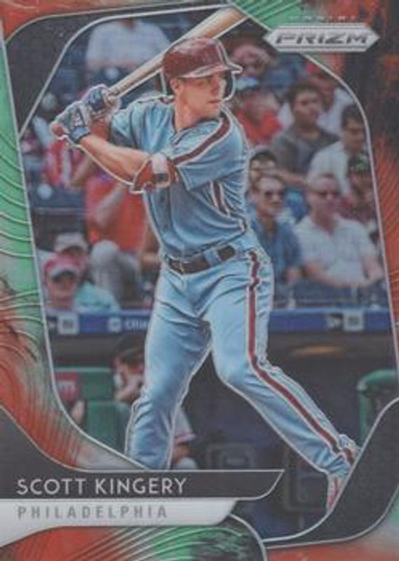 Scott Kingery 2020 Prizm #108 Cosmic Haze RAW
