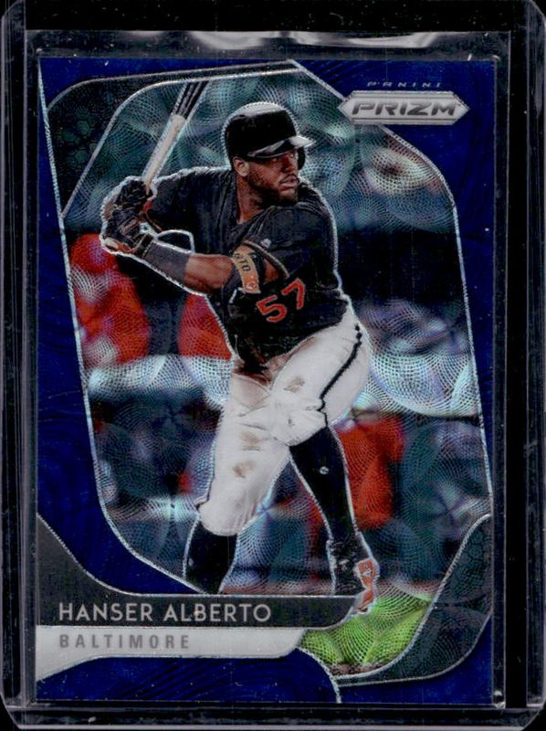 Hanser Alberto 2020 Prizm #110 Navy Blue Kaleidoscope /35 RAW