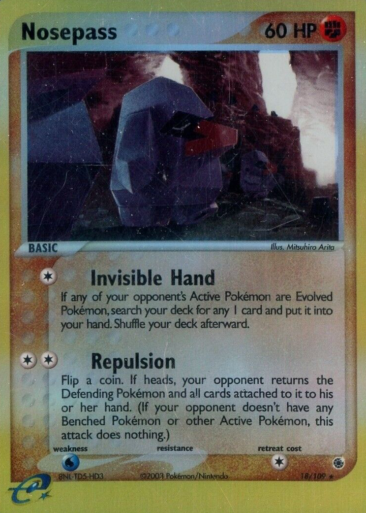 Nosepass Pokemon Cards Price Guide - Sports Card Investor