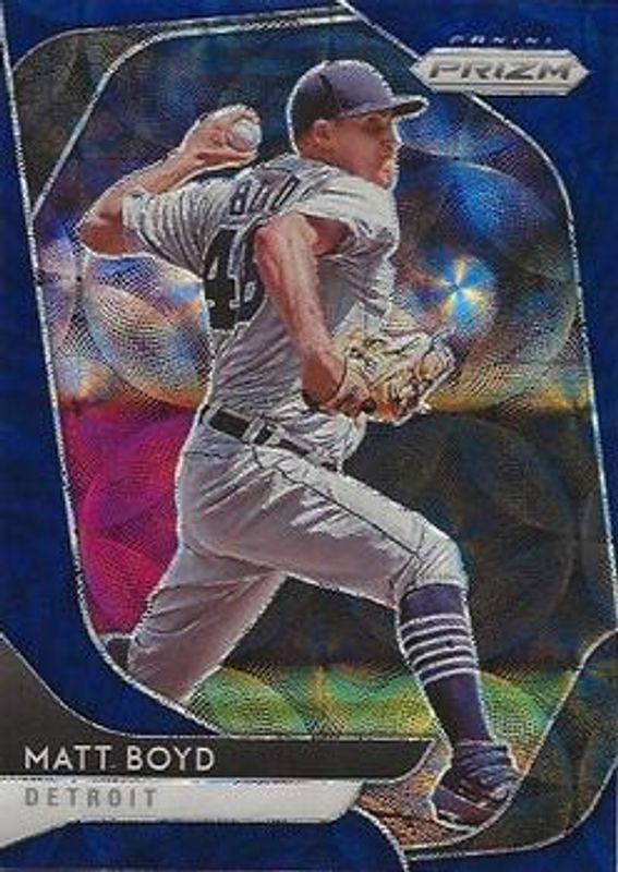 Matt Boyd 2020 Prizm #199 Navy Blue Kaleidoscope /35 RAW