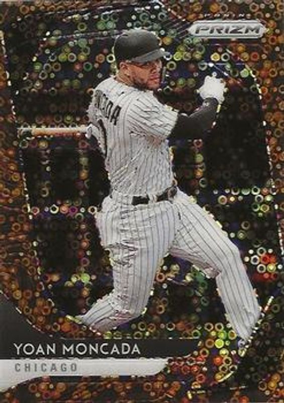 Yoan Moncada 2020 Prizm #208 Bronze Donut Circles /25 RAW