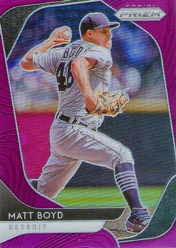 Matt Boyd 2020 Prizm #199 Purple RAW