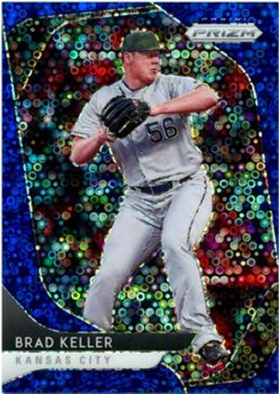 Brad Keller 2020 Prizm #74 Blue Donut Circles /199 RAW