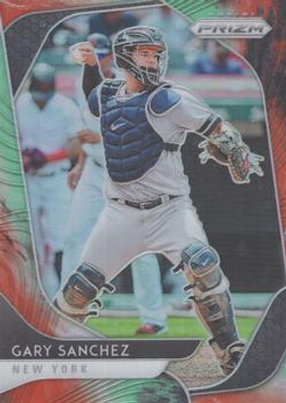 Gary Sanchez 2020 Prizm #82 Cosmic Haze RAW