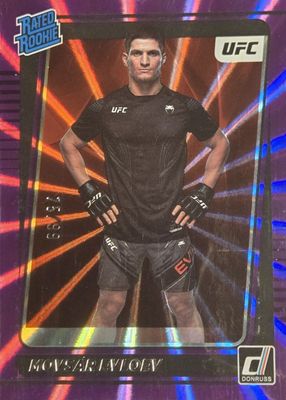 2022 Donruss UFC #218 Holo Purple Laser /99