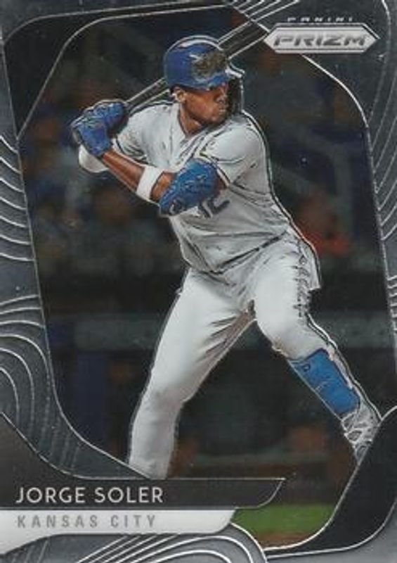 Jorge Soler 2020 Prizm #8 Silver RAW