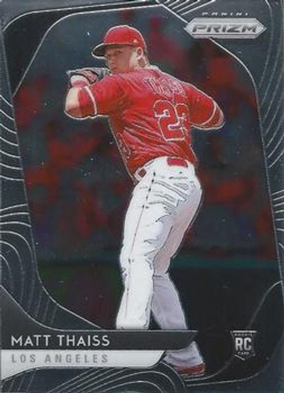 Matt Thaiss 2020 Prizm #68 Base Rookie RAW