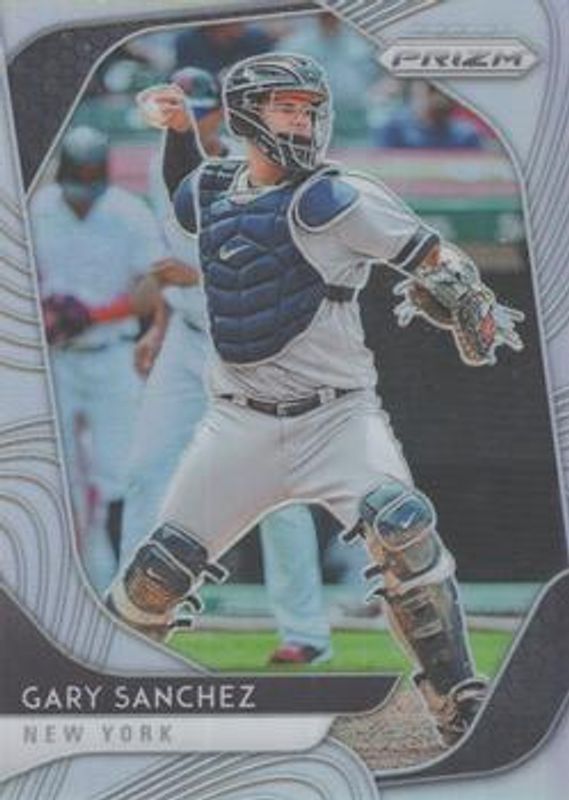 Gary Sanchez 2020 Prizm #82 Silver RAW