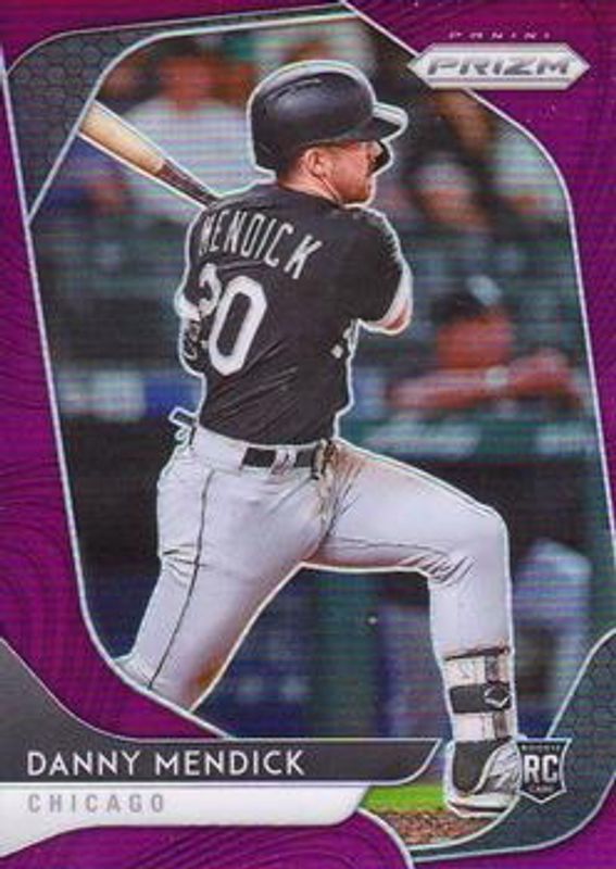 Danny Mendick 2020 Prizm #141 Purple RAW