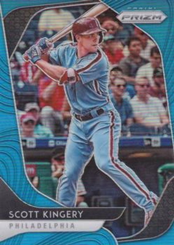 Scott Kingery 2020 Prizm #108 Carolina Blue RAW