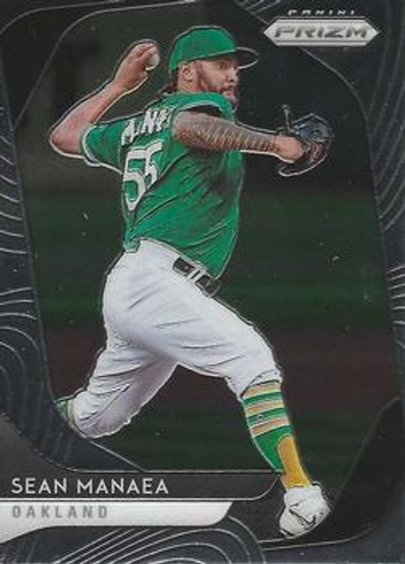 Sean Manaea 2020 Prizm #84 Base RAW