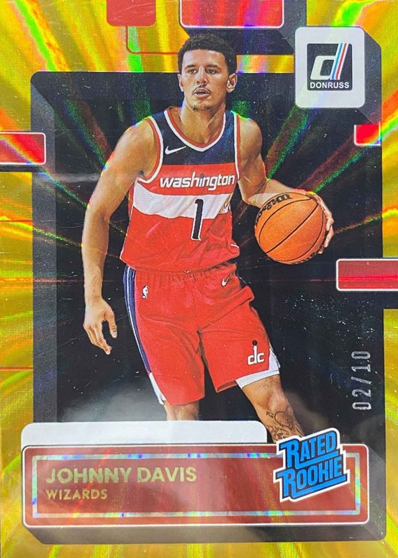 2022 Donruss #210 Holo Gold Laser /10