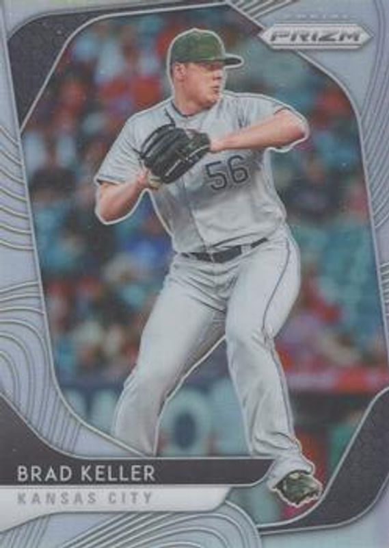 Brad Keller 2020 Prizm #74 Silver RAW