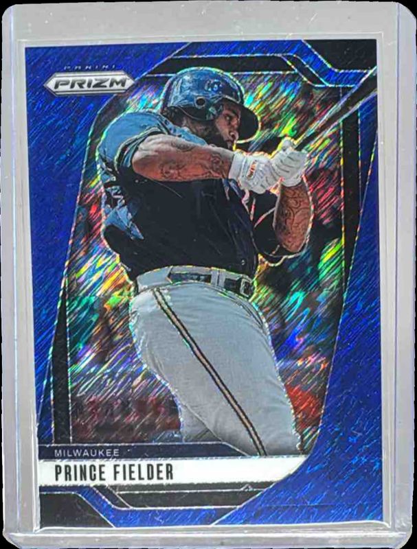 2025 Prizm #59 Base Blue Shimmer FOTL /15