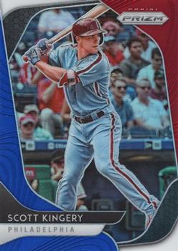 Scott Kingery 2020 Prizm #108 Red White Blue RAW