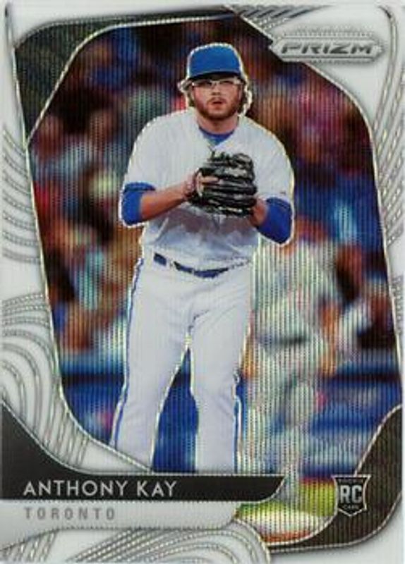 Anthony Kay 2020 Prizm #203 White Wave Rookie RAW