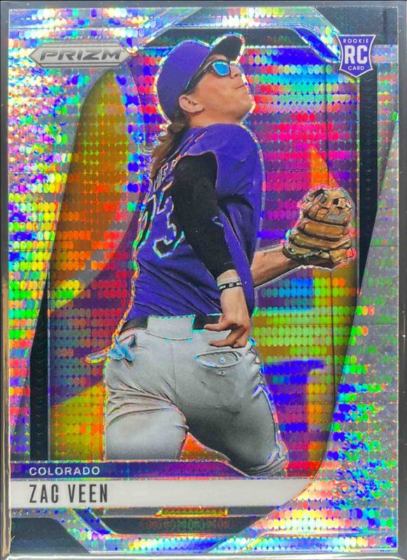 Zac Veen 2025 Prizm #228 Pulsar /499 RAW