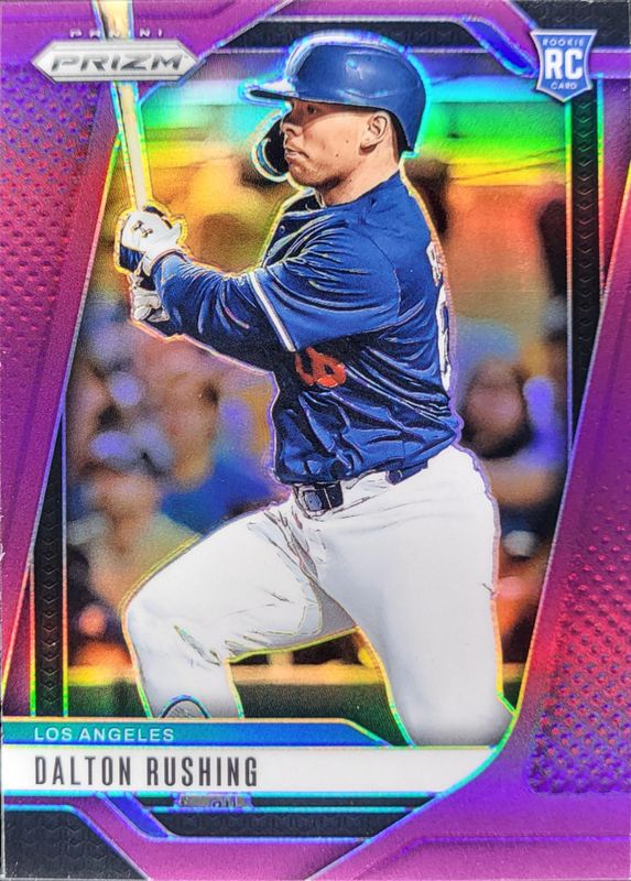 Dalton Rushing 2025 Prizm #291 Purple /149 Rookie RAW