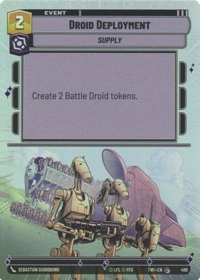 2024 Twilight of the Republic #499 Hyperspace Foil