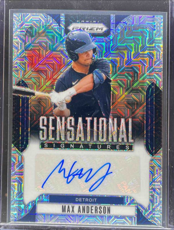 2025 Prizm #SS-MA Sensational Signatures - Mojo /25