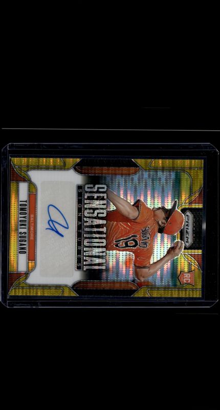 2025 Prizm #SS-TS Sensational Signatures - Gold /10
