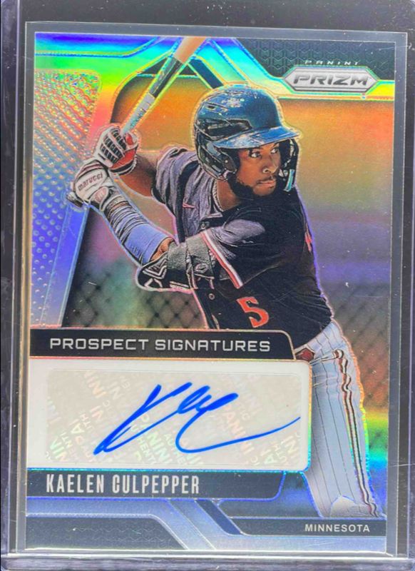 Kaelen Culpepper 2025 Prizm #PS-KE Prospect Signatures RAW