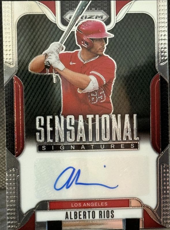 2025 Prizm #SS-AR Sensational Signatures