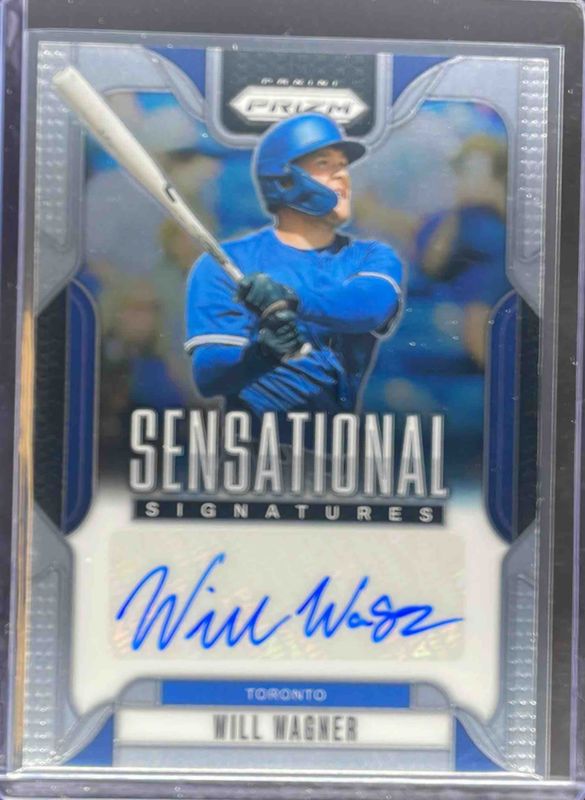 Will Wagner 2025 Prizm #SS-WW Sensational Signatures Rookie RAW