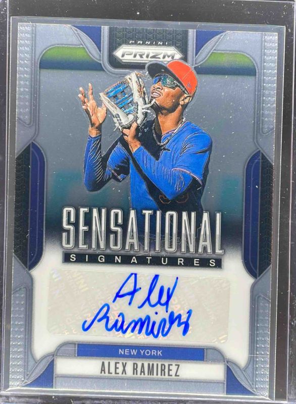 2025 Prizm #SS-AR Sensational Signatures