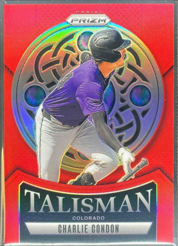 Charlie Condon 2025 Prizm #23 Talisman - Red /199 RAW