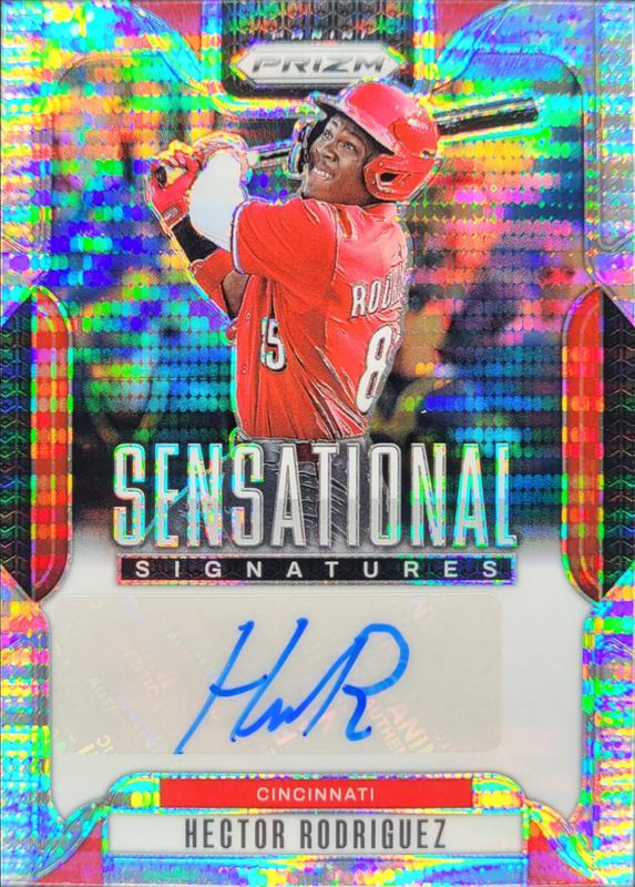 2025 Prizm #SS-HR Sensational Signatures - Pulsar /199