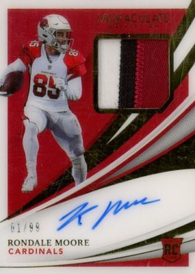 2021 Immaculate #120 Rookie Patch Auto /99