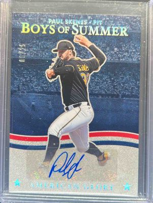 2025 Panini Boys of Summer #AGS-PS American Glory Signatures - Holo Silver /25