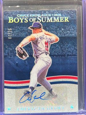 2025 Panini Boys of Summer #AGS-CK American Glory Signatures - Holo Silver /25