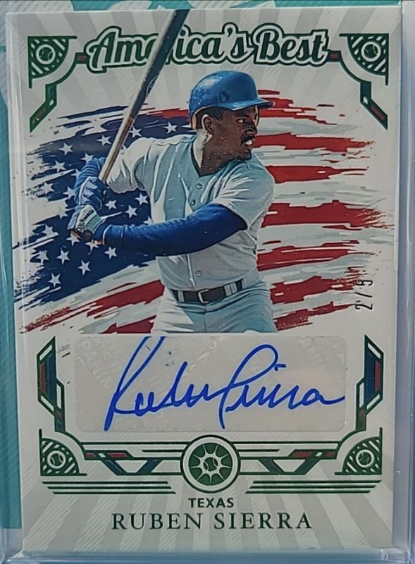 2025 Panini Boys of Summer #ABS-RSI America's Best Signatures - Emerald /5
