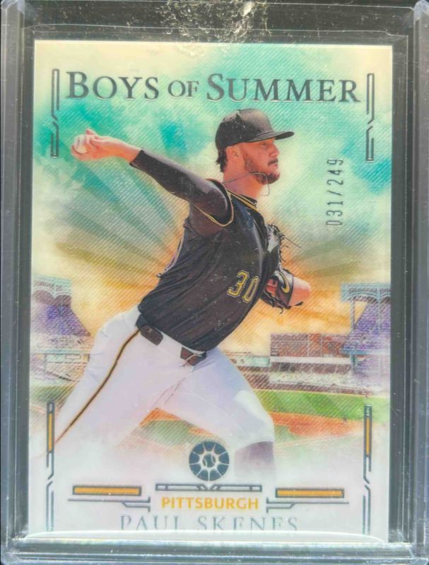 Paul Skenes 2025 Panini Boys of Summer #34 Base /249 RAW