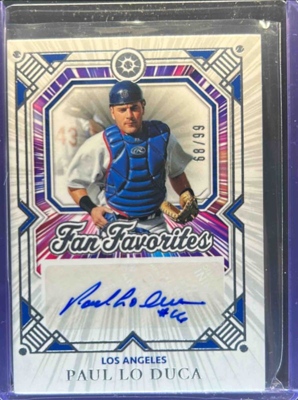 2025 Panini Boys of Summer #14 Fan Favorites Signatures /25